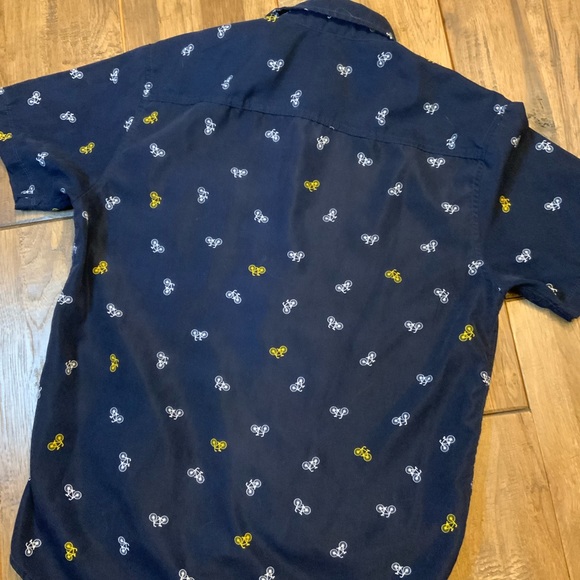 Sueded bicycle button down. Size L - Picture 4 of 4